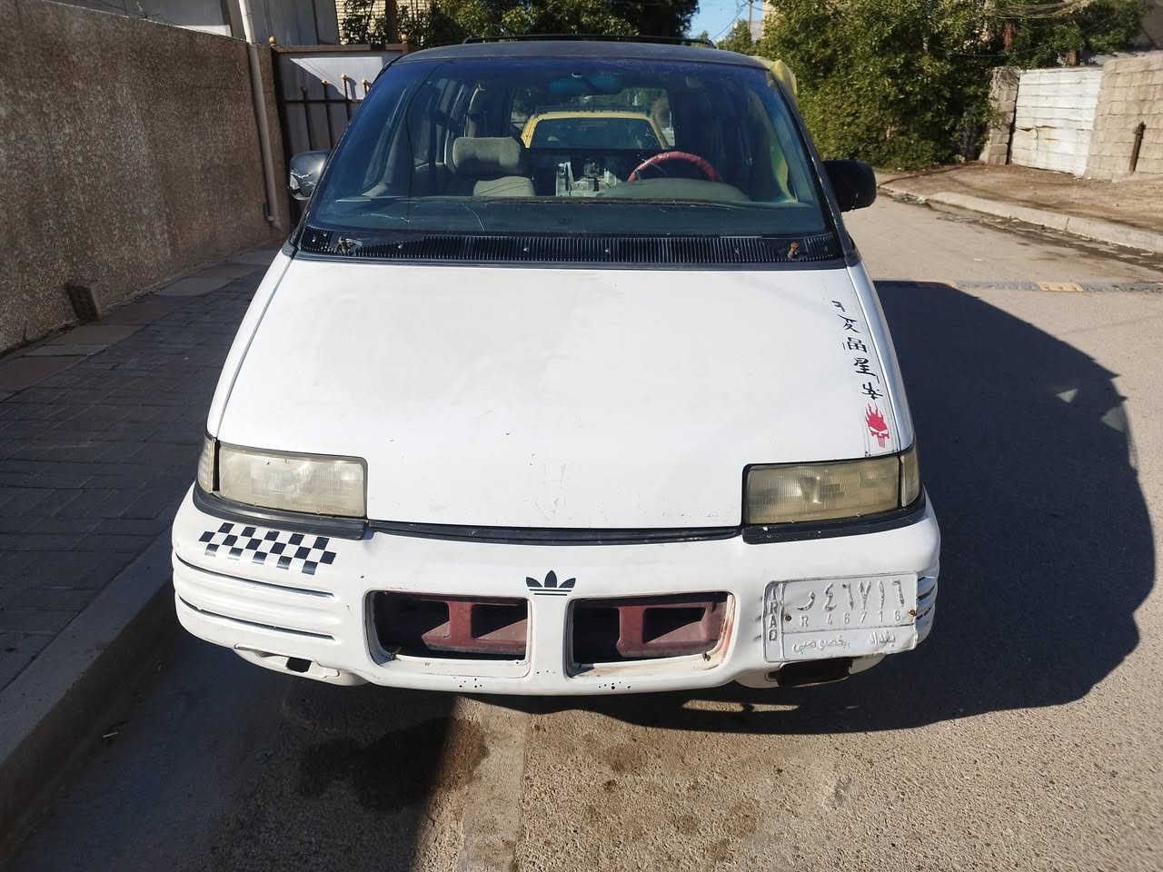 للبيع بونتياك مكينه وكير جدد سياره جاهزة نقص كشنات وباور ستيرن سنويه جديده رقم بغداد شرط التحويل تراي وين متريد سياره بدون قطره صبغ تخم تاير جديد كهربائيات كلها شغاله سعر 28 مكاني الدوره ***********
