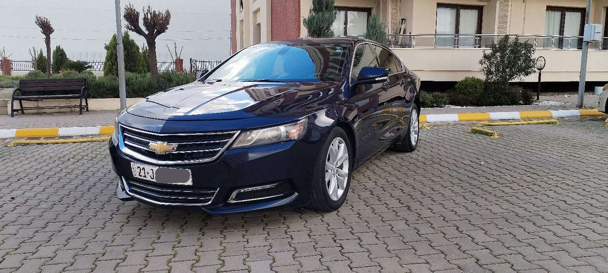 impala 2017 LT
3پارچە بۆیاخە بێ ناو گرتن بێ ئێرباگ
 تۆزێک کاڵ بونەوەی هەیە سەقفی 
سەنەوی تازەیە تا 2029
نرخی 85وەرەقەو مەجالێکی کەم
0772 225 4102 السليمانية, العراق
