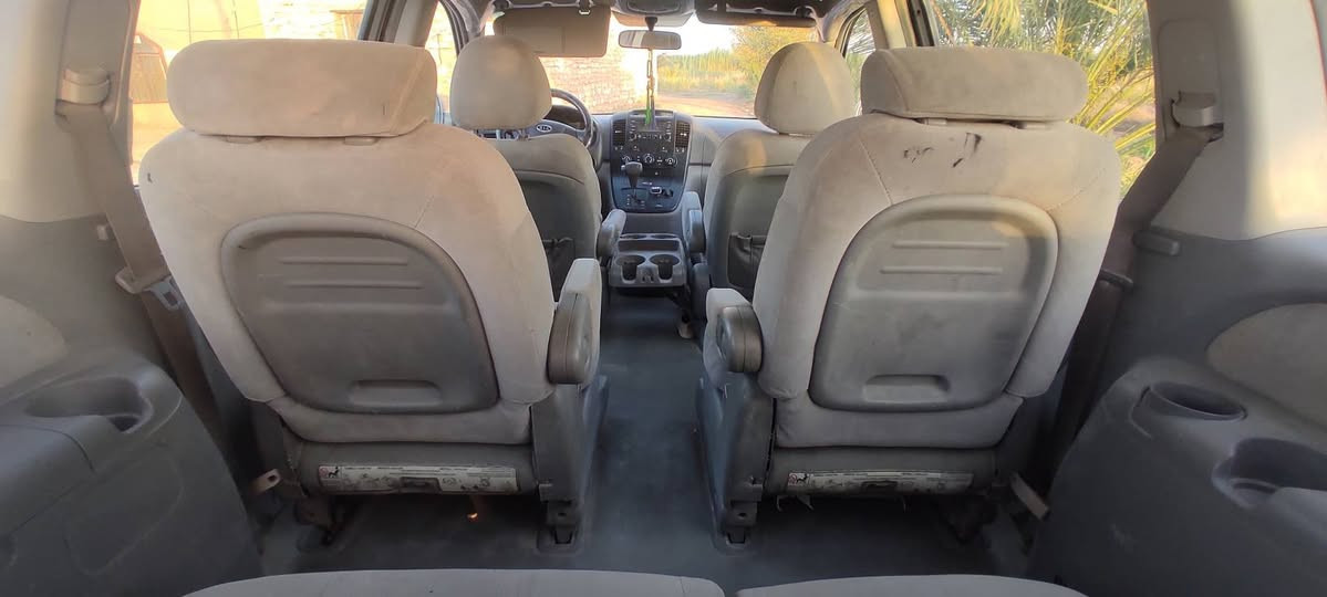 سيدونا ٢٠٠٦ محرك كير كهربائيات تبريد كله خير من الله ضربه چاملق الخلفي ماعابره   ودوسة جهة السائق مصلح تكم قمارة كله مكفول سنوية لل٢٠٢٧ مكان السيارة الرميثة *********** السعر ١٠٧$ وبيها مجال
