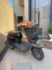 دراجة منغولي للبيع تعرضت لحادث سير ابيع على وضعها . الدراجة شغاله وماب...