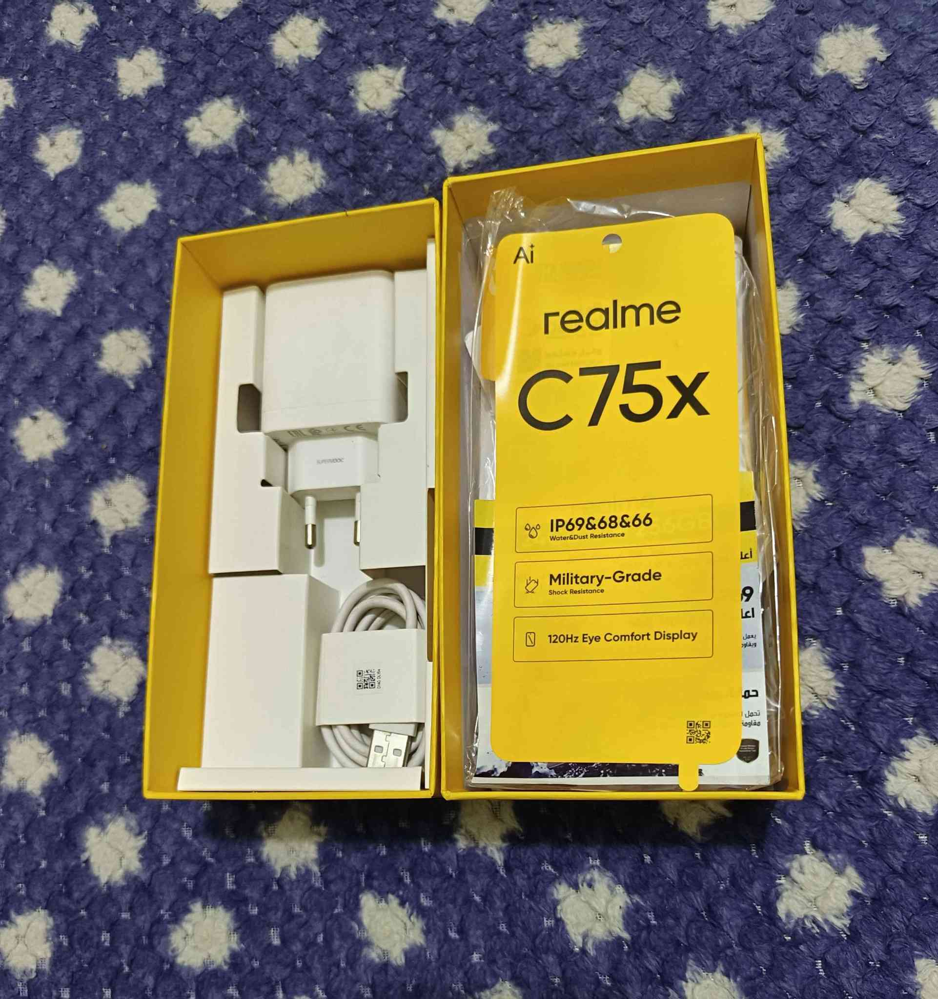 ريلمي C75X
ذاكره 256 رام 16+8
سعره 140
بغداد رقمي *********** بغداد, العراق
