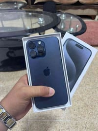 أيفون 15 برو ماكس  ذاكرا 256 بطاريه 92 نموذج M/ZA دبل سيم كرت  نضافه ف...