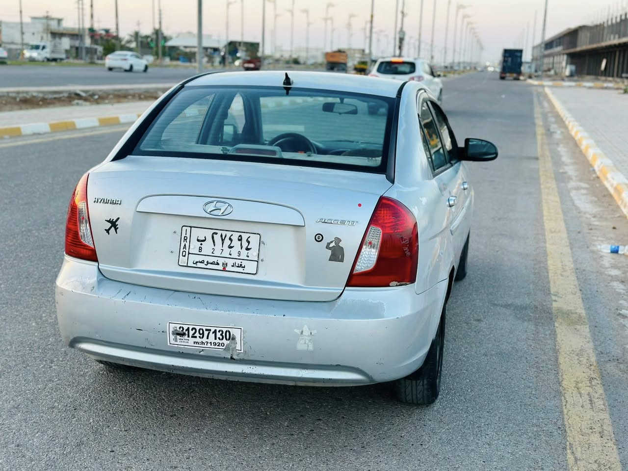 السلام عليكم … تحية طيبة
هيونداي اكسنت ٢٠٠٩ مكينة ١٦٠٠ دوش اوتوماتيك مكينة گير خير من الله تبريد حدادية صدر سليمه بيها ضرر بسيط مقدمة الشاصي صبغ ٣ قطع

السعر : 62$
العنوان : واسط - الصويرة
للإستفسار : ***********
