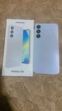 كلكسي A16الجهاز الذاكره 128جديد نظافه 100/100غراضه بعدهه ما مفتوحةالجه...