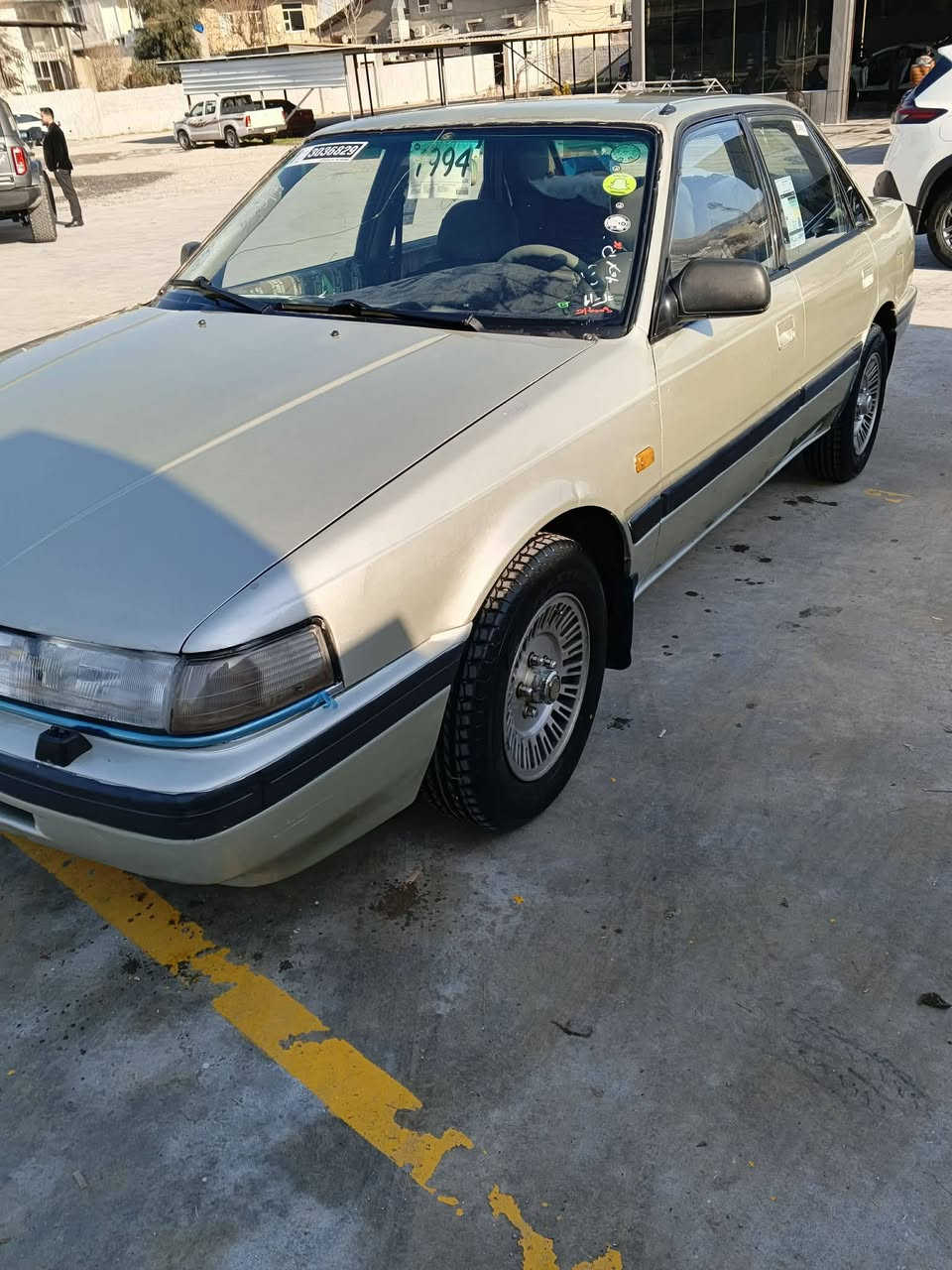 مازدا 626 مۆدیل 91 ئارم پلاستیکی هەولێر تا بڵی خاوێن و جوان  گیر تۆماتیک  8و بەخ تەنیا سەقفی موسە
سعری 33 وەرەقە و مەجالیکی کەم

***********
