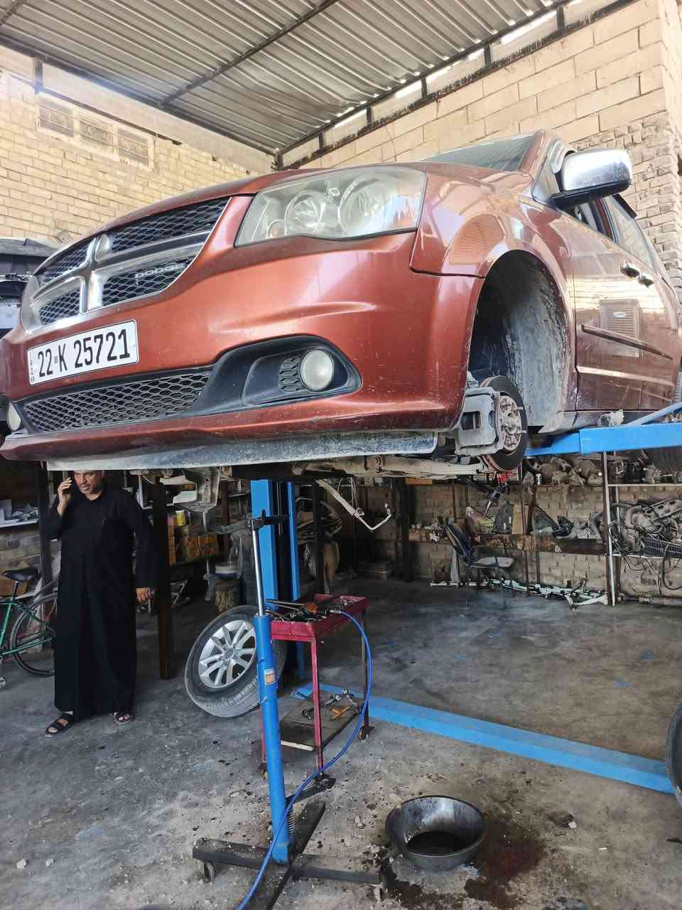 شرفنا الاخ من اهالي النجف الأشرف تبديل حداديه امامي مع تبديل مشط
شرفنا الاخ من اهالي الديوانية تبديل درايم شفت مع فحص السياره بنضام الهزه
عنوان الورشه🔧🔧🔧🔧
حله بابل شارع 80قرب مدينه العاب ارض بابل
للتواصل
***********
***********
