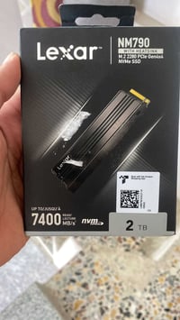 Lexar NM790 • ٢ تيرا • سرعة ٧٤٠٠
