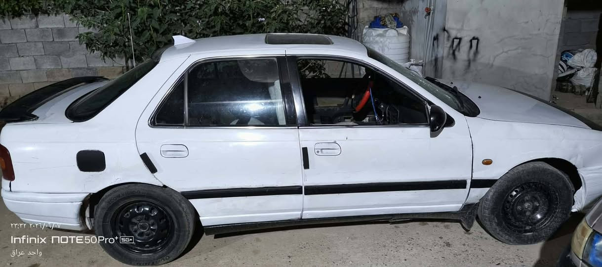 السلام عليكم النترا للبيع موديل 91
سياره حلوه كاعده صبغ بلادي فرممات بلاد خياس فقط الخاملغ الخلفي 4اصابع فقط شواصي بلاد كير محرك حاويه 
رقم كركوك دولي سنويه عضم لل 30 بسعر مناسب جدآ 27 وبي مجال ‏‪***********‬‏ للاتصال مكاني تكريت
