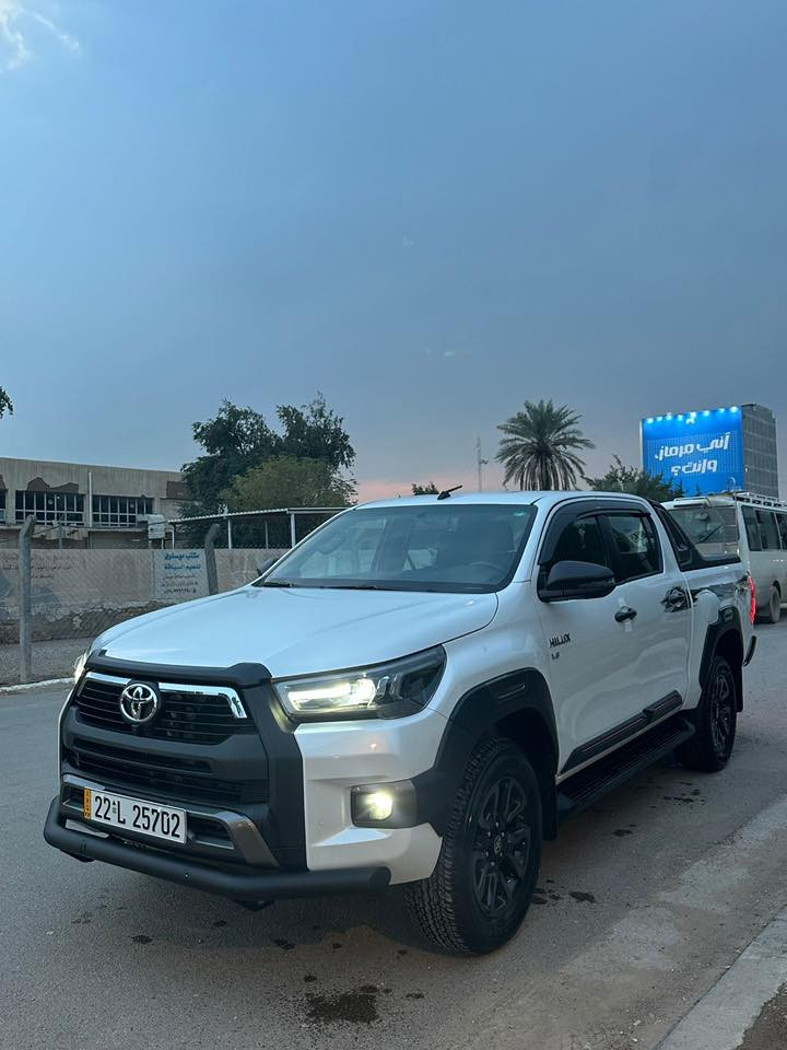 السلام عليكم
بيكم هايلوكس ادفنجر موديل 2025 

فول مواصفات رقم اربيل 

مكانها بغداد ***********
