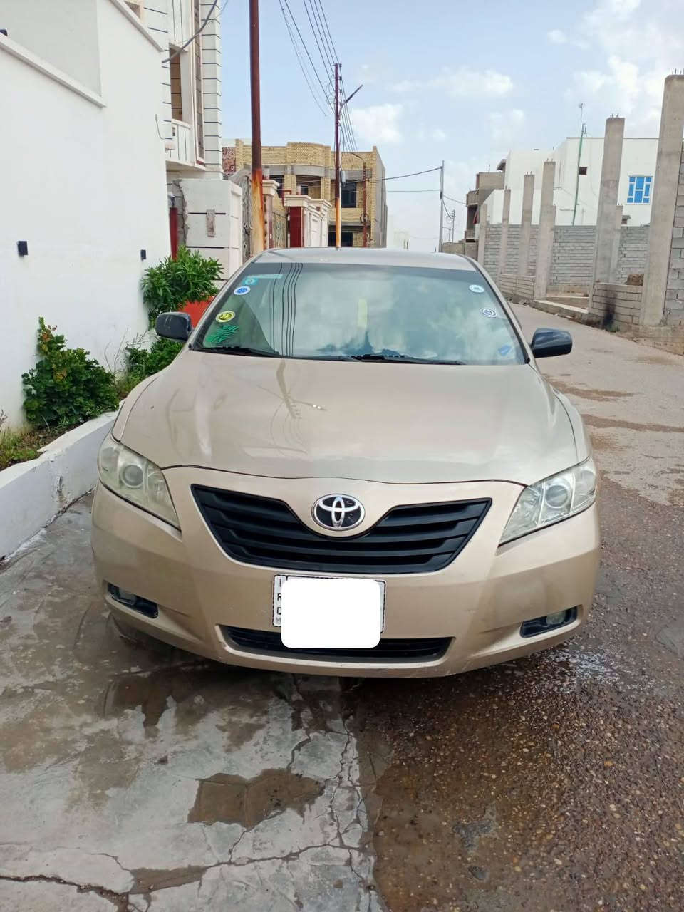 كامري امريكي 2008
صبغ عام اثر جراد
ضرر فقط الچاملغ الخلفي
رقم بغداد تحويل مباشر
كير محرك كفاله والك الفحص
محرك 2400 
تبريد شغال
السياره جاهزه

السعر 88 وبيها مجال
***********
مكان السياره الرمادي
