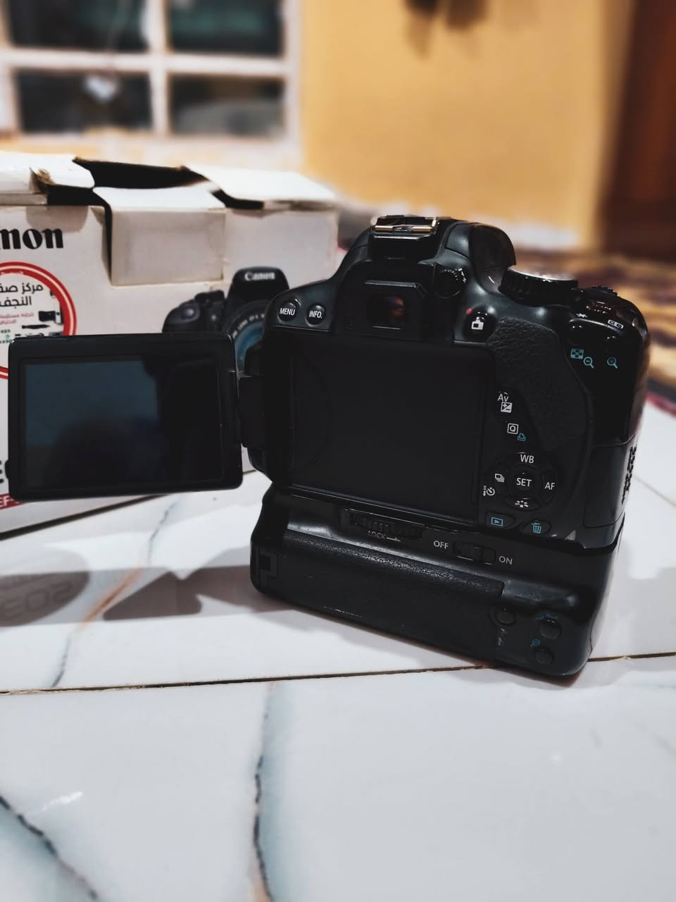 كانون 700 D
بدي نضيف 
هود 
كرب اصلي 
شاحنه 
بطاريتين اصليات 
كارتون الشركه 
استعمال مال بيت 
نظيفة السعر 375 وبيها مجال بسيط


**إذا كنت صاحب هذا الإعلان وتريد حذفه لأي سبب، رجاءا أرسل رسالة إلى الدعم الفني**