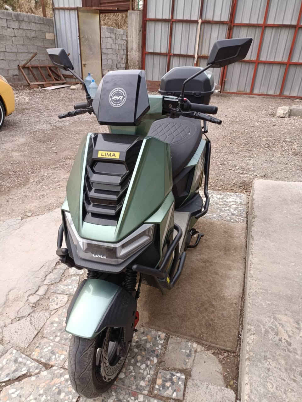 سرعة حقيقية 75 +45كيلو الشحنة الوحدة  تمشي  ترجع بك ثنين بصمة اوسويج تشخيل عل بصمة بدون سويج رقم *********** مكان بياع الشرطه الخامسه سعر 975 الف بيهة مجال بصيط
