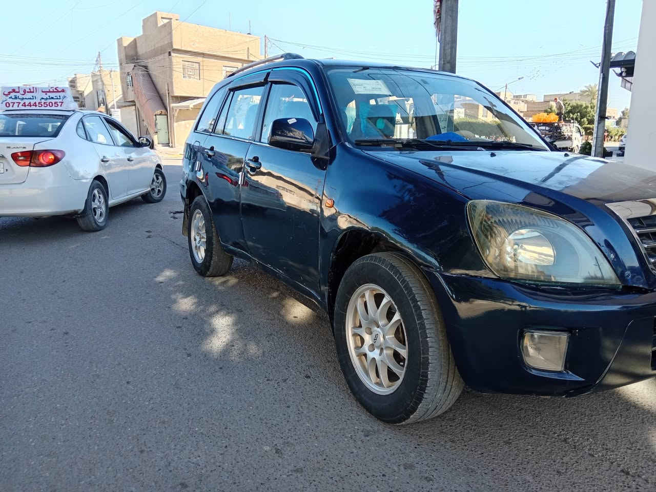 السلام عليكم تيكو ٢٠١١ ميكانيك مكينه وكير خير من الله كهربئيات شغاله تخم تاير صدر جديد غرفه حلوه مشروع سياره جاهزه مصبوغه حزام جماليه بدون ضربه سياره ترايهه حلو عضمتهه حلوه سنترلوك شاشه كامره السعر ٤٤مكان السياره بغداد الاتصال ***********
