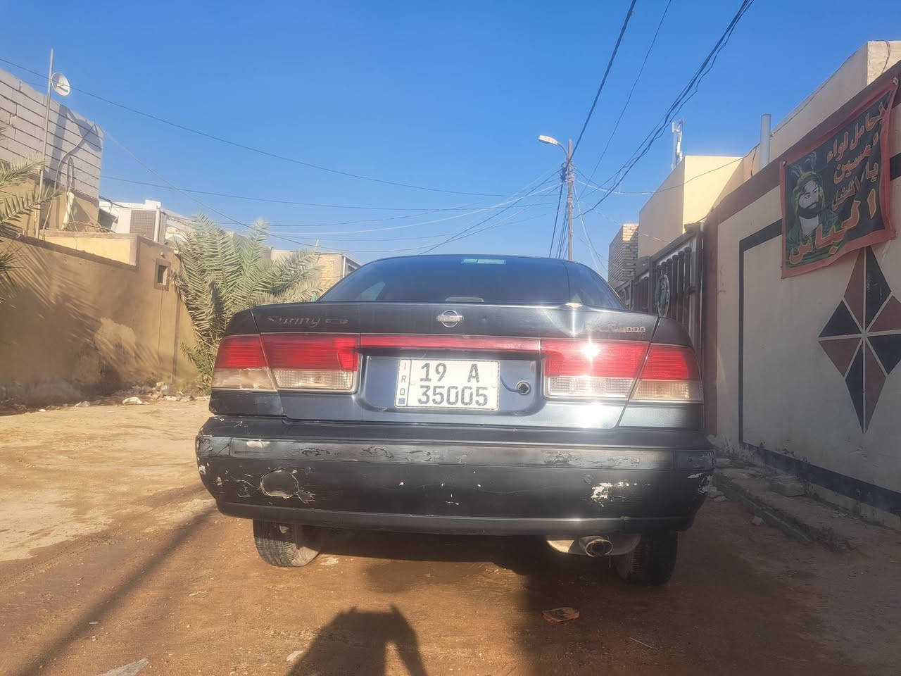 نيسان سني موديل ٢٠٠٠
مكينه وكير وغرفه محور موديل ٩ مكفولات
مسويله ادامه كامله 
حداديه كامله 
زوج تاير 
فيتم بم جديد
جويتر 
سنتر لوك عدد ٢
جام كهرباء 
السياره بيه فقط بيه تاخيره بالتمنيره الثانيه 
السعر ٤٥ وبيه مجال 
عنوان النجف ***********
