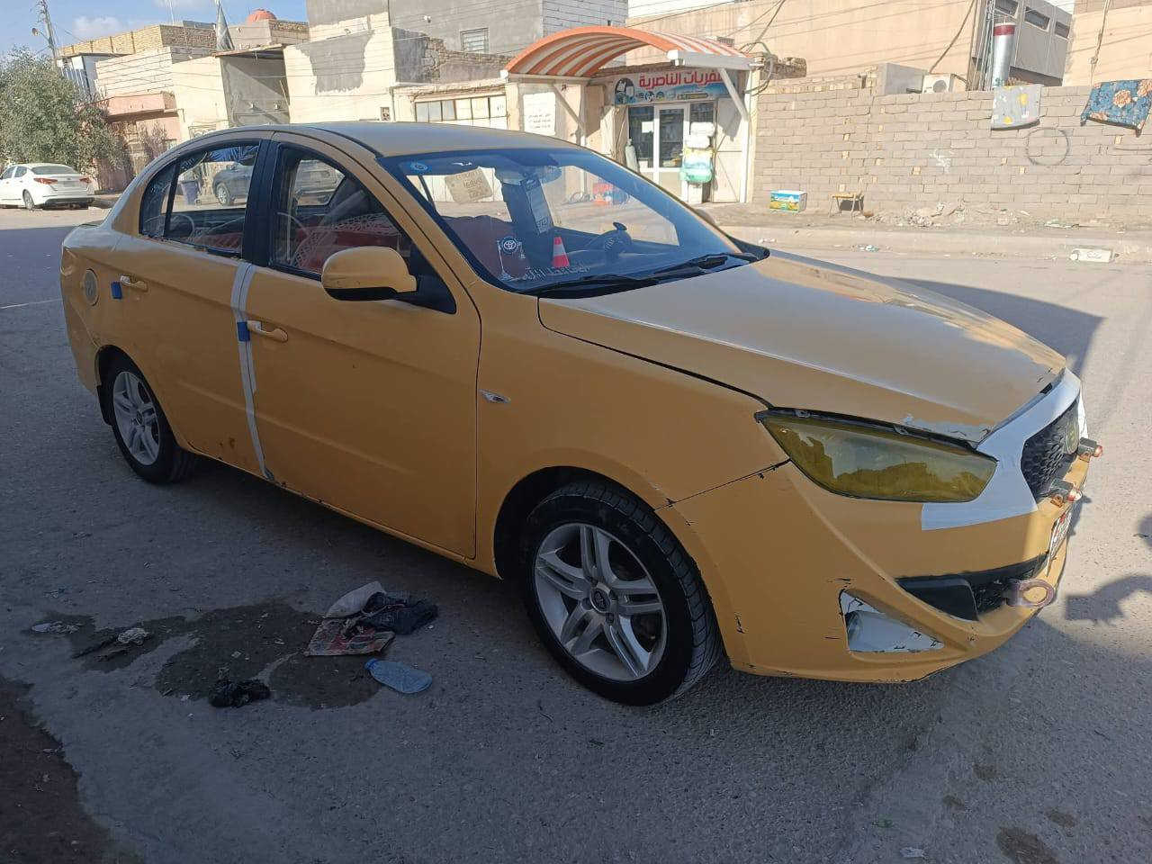 السلام عليكم سياره صيني  فاو موديل 2014/رقم بصره نكليزي باقي عل ستلم لو حات سنويه 2030/راعيه بل ناصريه تحويل مصفر هيه وغرامات خط وبحث جاهزه السياره كله. مكينه بلاد كير تماتيك حداديه 70 من 100 تخم تاير باتري كهربائيات تبريد ثلج مانقصه اي شي مكان السياره الناصريه مركز السعر 30/   *********** بس عل خط غير متواجد عل فيس ذني صوره
