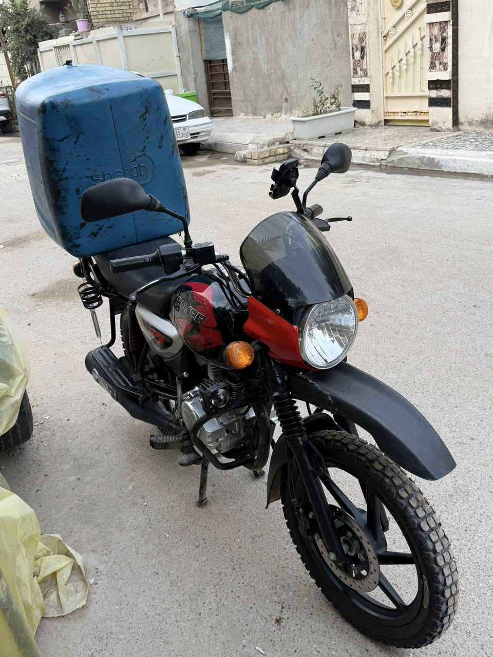 السلام عليكم
دراجه بوكسر  2022شكل مال 2023 نازله ب2024 شهر 12 مكينه محوره سونلنك ب2025 شهر ال10يعني مكينه جديده صارلها أربع اشهر دراجه خير من الله شلعه ومعدل كلها جاهزة نواقصها كتف أشاره وقمجي سرعه فقط ميكلفن عشر آلاف دراجه مرقمه بغداد إنكليزي باسمي تحويل مباشر ثاني يوم تاخذها بوجهك للشغل سعرها 1750 مليون وسبعمية وخمسين وبيها مجال مكاني البياع حي التراث قرب مستوصف حي التراث رقم الهاتف 
***********
***********
