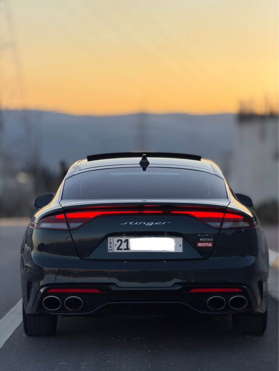 ‎کوردی// عربي 

KIA STENGER GT LINE 2022
RWD ,
 V.4 2.5 L Turbo 300HP
                                                       فول فول مواسەفاتە 
                                                            ڕەنگە جوانەکەیە
‎    پانۆڕامە  
                                                                 کوشن هیتەر
                                                                   ئۆتۆ هۆڵد 
                                                                 سوکان هیتەر
                                          ڕادار و کامل حاسە پێش و دوا
                                             سەماعە هارمان کاردۆن
کامل سیستەمی ساڵنسای بۆ گۆڕاوە داونپایپی لەسەرە
سەوتێکی خۆشی بۆ دانراوە

‎٢پارچە بۆیاخە  
‎بێ ناوگرتن 
‎ئێرباگ  سیستەمە  
‎ماوەی روشتن ٢٩ هزار 
‎نرخی ١٧٦ وەرقە و مجال
‎شوێن سلێمانی
~~~~~~~~~~~
                                                              ***********  

~~~~~~~~~~~
KIA STENGER GT LINE 2022 
RWD 
V.4 2.5L TURBO 300HP
‎ ٢قطعه سبوغ 
‎بدون داخل
‎ ميزات كاملة
بانوراما
سخان وسادة
تثبيت تلقائي
سخان فرامل
رادار وحساسات أمامية وخلفية كاملة
سماعات رأس هارمان كاردون
نظام سالنسا كامل لأنبوب عادم متغير
يتميز بموسيقى تصويرية رائعة
‎ایرباك   سیستم 
‎ماشي ٢٩ الف 
‎سعر ١٧٦ ورقة بي مجال 
‎مکان سیارة سلیمانی
*********** السليمانية, العراق
