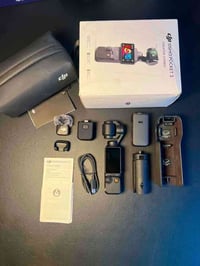 كامرة DJI Pocket 3 • جديدة • قليلة الاستخدام