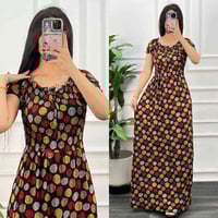 دشداشه بنات • فري سايز • خامه فيزون