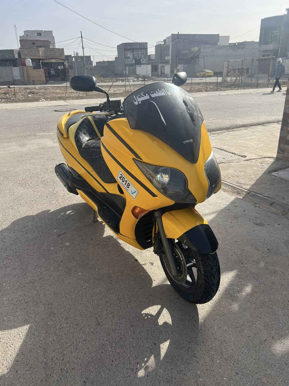 سلام عليكم
فورزه 0/10 فول مواصفات

تحكمات ستيرن

مسجل بلادي 

اشارات لايت ابيض بلادي

باتري جديد شاده قبل عشر ايام

تاير خلفي جديد 

كامله من كلشي أي نقص برغي مابيه

محرك مكفول كفاله عامه 

كيل مكفول كفاله عامه 

كير عادي وتماتيك شغال 

جاهزه من كلشي نكره سلف 

نسبت نضافه 100/80

تجي بعينك تشوفه 

كهربائيات شغاله بالكامل

السعر مليون و 500 بيه مجال حك الجيه

ديالى بعقوبه
***********
