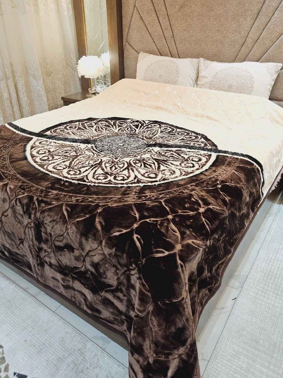 اللهم صلّ على محمد وآل محمد
وصول بطانيه نفرين حفر الزون 5كيلو 
#السعر25مفروشات مفروشات سلسبيل  
العنوان قضاء الحي شارع الحسينيه العباسيه 
قرب صالون سنتر العنوان الزرقاء 
لدينا خدمة توصيل لجميع المحافظات 
***********واتساب
