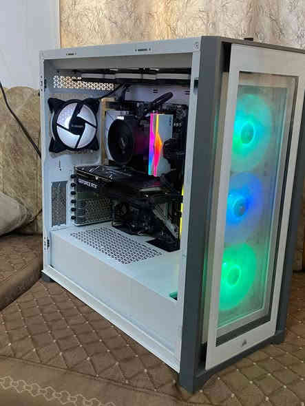 سلام عليكم كيس نضيف للبيع 👇✨
AMD Ryzen 5-5600X
ASRock B550 Pro4
GALAX GEFORCE RTX 3060-8GB
XPG SPECTRIX D50 DDR4 8+8+8=24-3600 RGB
M.2-256G
SsD 1T
ARESGAME AGK750+80
السعر ٩٠٠ الف وبيها مجال
مكاني كربلاء متوفر توصيل جميع المحافظات 
***********
