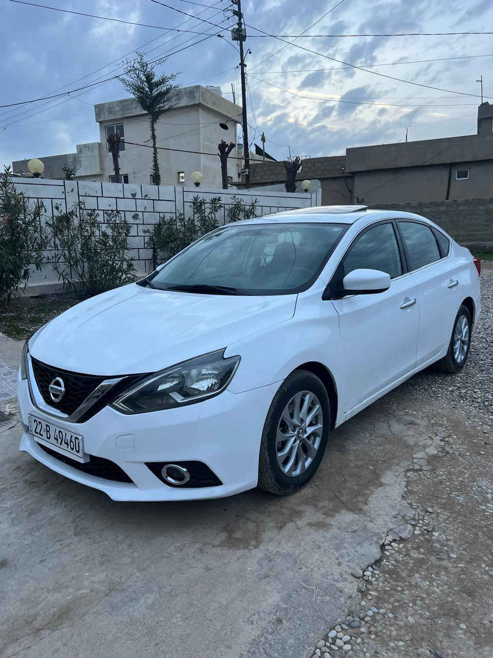 نيسان سينترا موديل(2017)SV سعر١٠٨  جاربارجة بس بةخ بي س تيزاب بيدا رزيابو گيروكمينة شةرت سلايت Tel☎️***********
