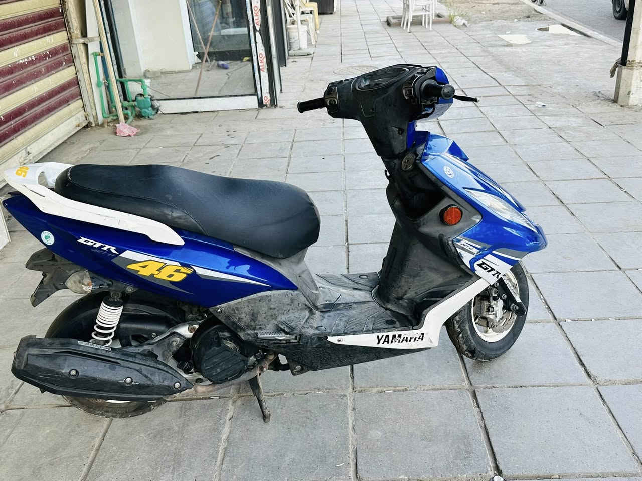 للبيع جيتي ار دراجة كلهة بلاديه ممفتوحة وتجي وتشوف بعينك سعر 1150      ***********بغداد
