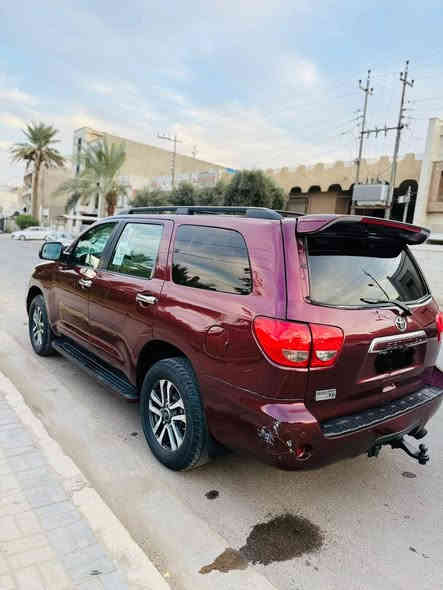 سلام عليكم 
لبيع او مراوس 
تيوتا سيكويا 2008 
سيارة وارد امريكي حادثه جاملغ امامي جهةٍ صدر 
بدون ارباك صبغ حزام سبب صبغ جراد بدون معجون 
سيارة نضيفه جدا 
فول مواصفات واحد ع واحد 
محرك 5700 
4 بردات 
لايت منضومة زينون
كشنات سياحي 
تخم تايرات جديد 
محرك كير اكسل حدادة صدر تبريد كله مكفول رقم بغداد 
سعره 155 
الاتصال هذه رقمي واتساب 
***********
