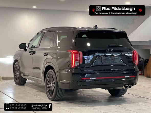هيونداي بليسايد كلكرافي 2024
‏Hyundai Palisade, Calligraphy
كلكرافي تجي اعلى فئة بالبليسايد 
فول مواصفات 1/1 
ماشية 14الف ميل فقط  
محرك 6 سلندر 3.8L 
السيارك كاتى بدون رقم تترقم شمالي 
مكان السيارة دهوك ،
ضرر السيارة فقط اسفل قبغ الصندوق صبغ 
بدون ايرباك بدون دواخل ،
كير و محرك بشرط 
KM8R7DGE1RU741576
السعر : 385$ و بيها مجال
للتواصل : اتصال او واتساب فقط 
***********
***********

