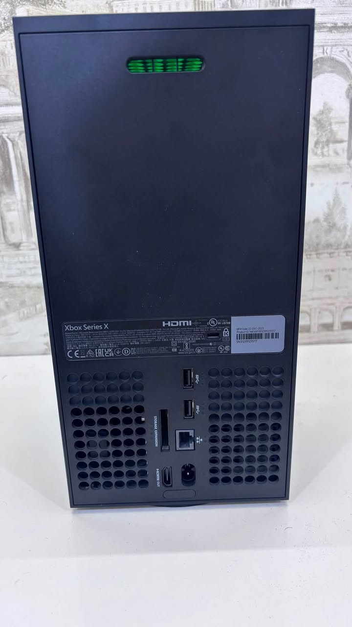السلام عليكم
Xbox series X 1TB
جهاز اصدار 2024 استخدام قليل نظافة 99‎%‎ مابي ولا شخط شرط الفحص
كامل ملحقات وكراتونة نظيفة

*********** بغداد الحارثية
