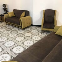 تخم قنفات 7 مقاعد تركي نظيف جداً يتحول مخزن وسرير المكان العبيدي السعر...