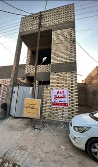 هيكل في حي الزهراء 100 متر طابقين ثلاث غرف نوم مع ثلاث مجاميع صحية أسا...