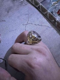 در النجف داخلة شوائب ذهب بذمة سعر الخاتم 175 الف قفلة عنوان مدينة الصد...