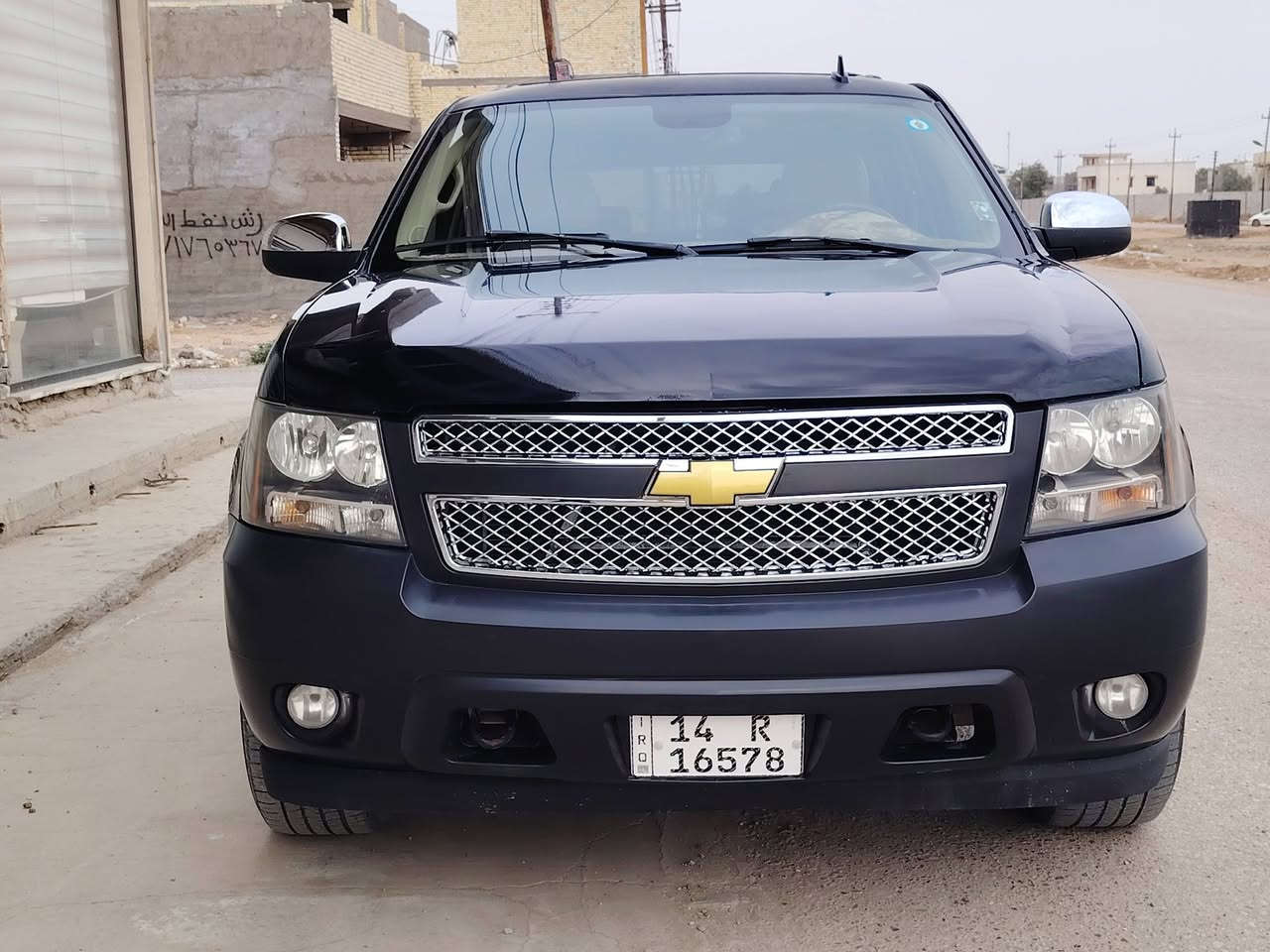 السلام عليكم اخوان للبيع تاهو بترا موديل 2014اصل رقم الدولي الجديد سنويه وهزه جديده ماشيه 92الف ميل فقط  محرك 5300كير 1000داخل فصل ملكي اخوان السياره حادثها باب السايق تبديل وبيها رش ٣ قطع بدون اي معجون فقط رش شرط الفحص السياره جاهزه كير محرك حداده تخم تاير تبريد جاهزه للأخير السعر 235ورقه بيع اومراوس حسب القناعه للاتصال *********** مكاني بغداد
