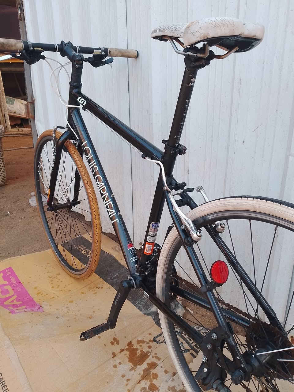 يالله
قطعه مال حاويه غير مستخدمه

c700 هجين

ماركة لويس كندي الصنع 🇨🇦🇨🇦

حجم 28 

قياس 47

المنيوم  ( فافون ) بالكامل مضلع

سستم شيمانو التوس 

3x8

بريكات تكترو

سرج طبي مبطا مختوم لويس

بوري سرج مختوم لويس

سكان مختوم لوس

رگبه مختومه لويس 

تايرات كتان نوع كندا

وياله المنيوم طبقتين لتحمل الطسات والاوزان العاليه

البايك كله ختم واحد ليبل واحد 

ما امبدل بي اي قطعه 

فول سلاسه وخفه

مكاني البصره / مقابيل سجن حمدان

السعر 225 الف 

***********
