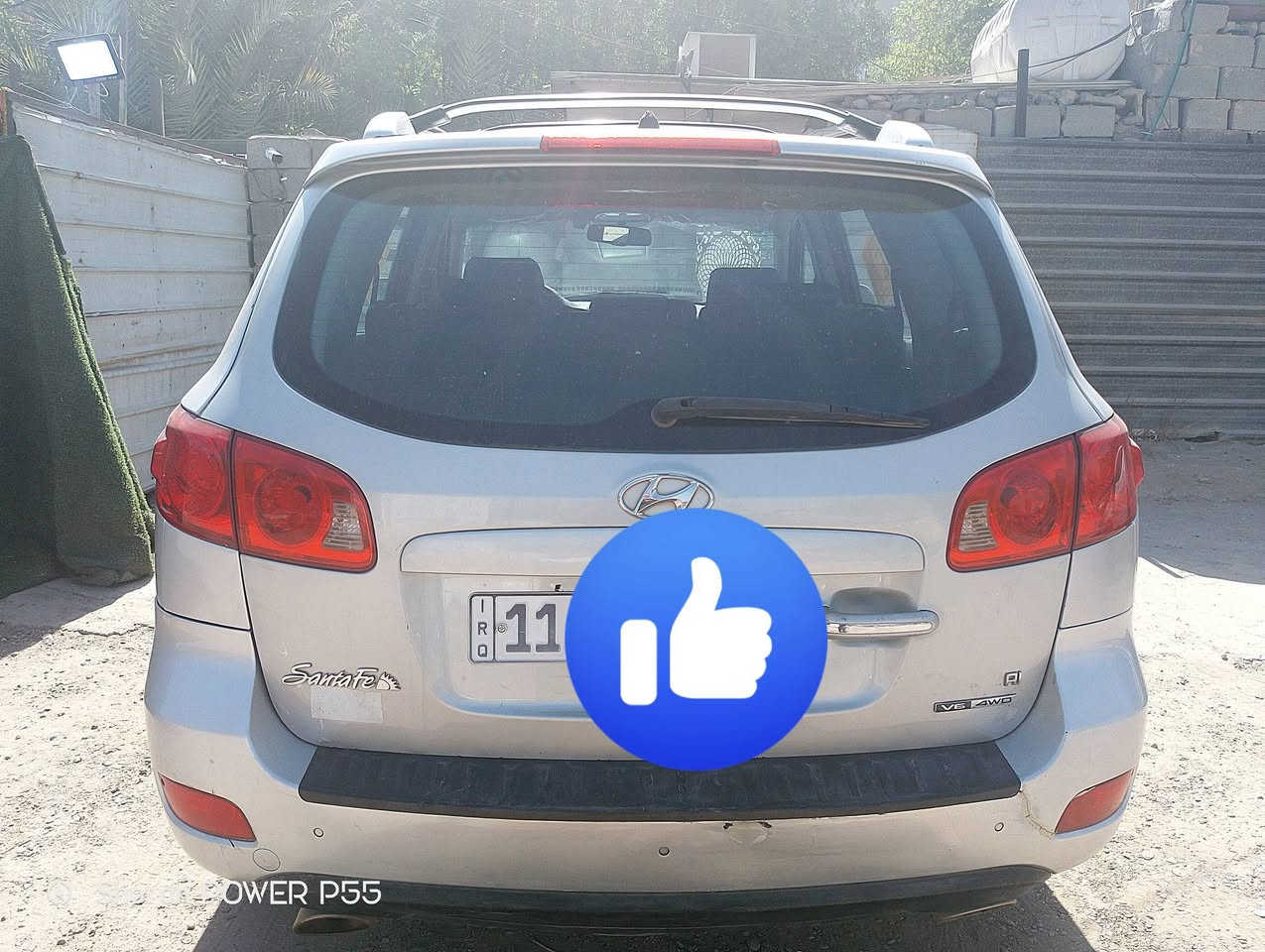 السلام عليكم
سنتافي خليجي 2009 لون سلفر رقم بغداد تبريد ثلاث قطع فتحه سلايد بالقماره حساسات خلفيه وكاميرا  كراسي كهرباء جرس انذار سرعه 120 شغال محرك 2700 بيها قطع صبغ سونارها موجود بالصور السعر 95  السياره بأسمي سنويه  لسنة 2030 
 الاتصال على 
***********
