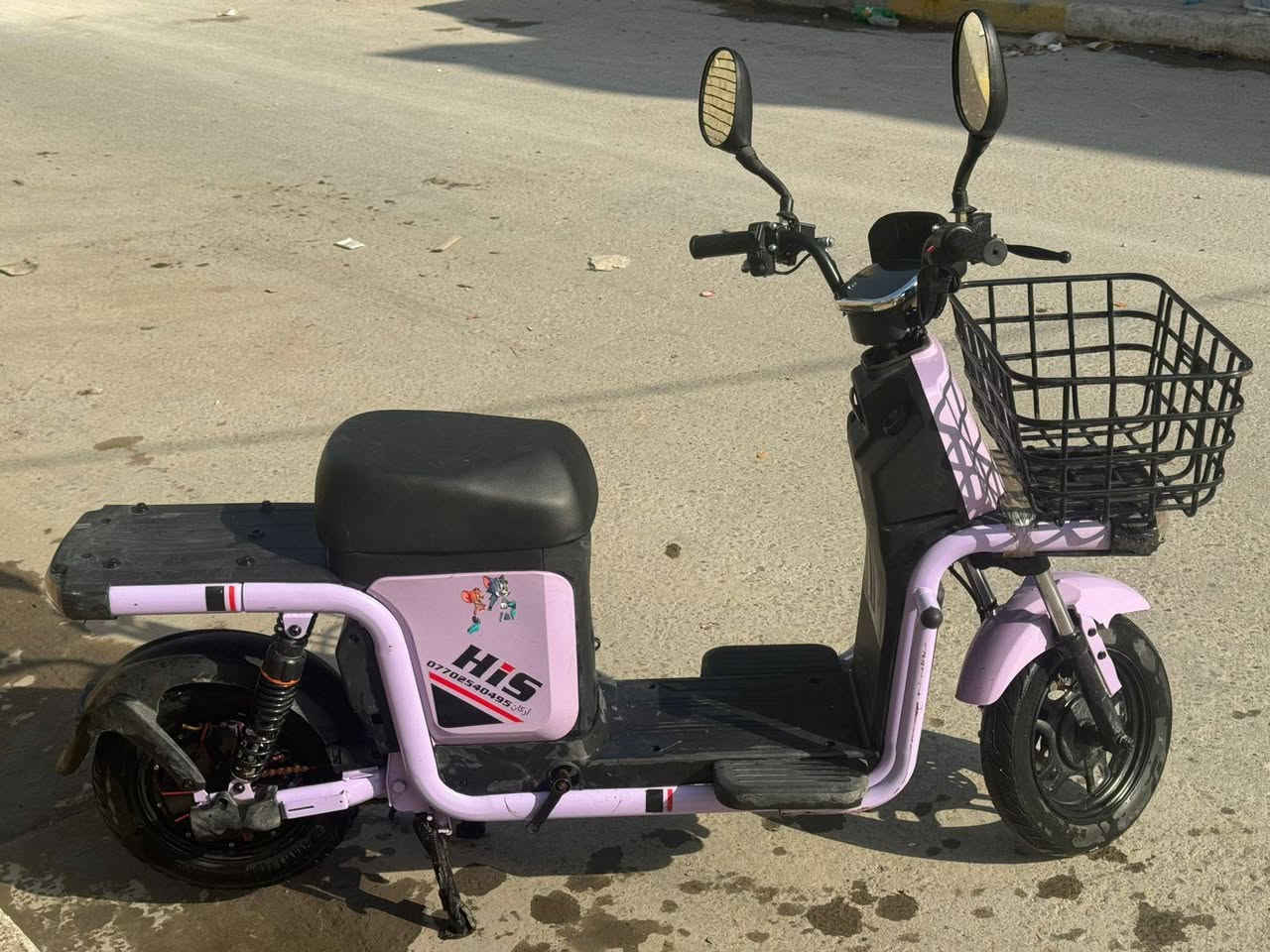 سلام عليكم دراجه HIs شحن سرعه 75 سعر 450 وبيهاا مجال مكان بغداد زعفرانيه قرب جسر اديالى القديم *********** 
اتصل مكلف بل نشر Muhammad Kazem
