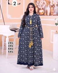 كشمير تونسي • شغل تطريز • مقاسات ٢XL-٥XL