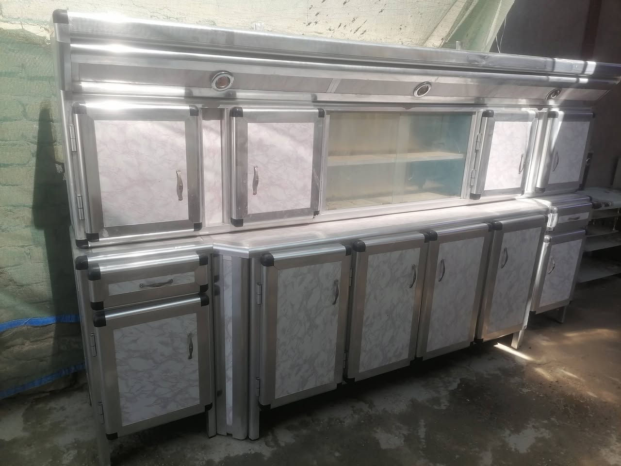 كاونتر المنيوم باله تزكام ٣ متر طابقين بدون سنكي عنوان بابل الحمزة الغربي الجمعيه بصف ازياء منتظر موسى للاستفسار *********** واتساب أو مراسلات الصفحه يوجد توصيل
