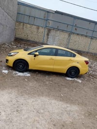 كيه ريو اللبيع مديل 2013وارد امريكي حادث جاملغ امامي بدون دواخل سياره ...