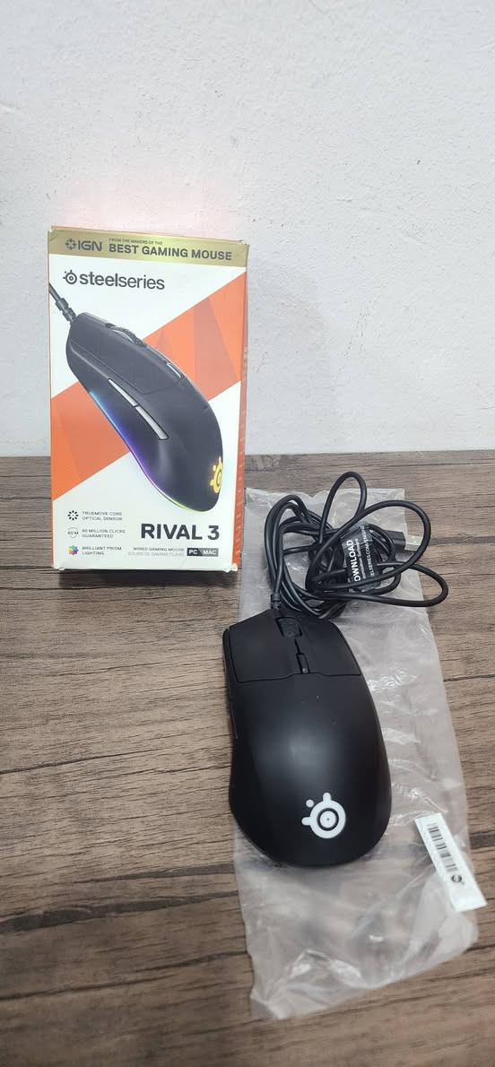 ماوس ماركة steelseries RIVAL 3 احترافي  
جديد غير مستخدم 
الوان RGP تغيير الوان وتحكم من البرنامج مالها 
ماركة معروفة
 على اول تم 20 الف


**إذا كنت صاحب هذا الإعلان وتريد حذفه لأي سبب، رجاءا أرسل رسالة إلى الدعم الفني**
