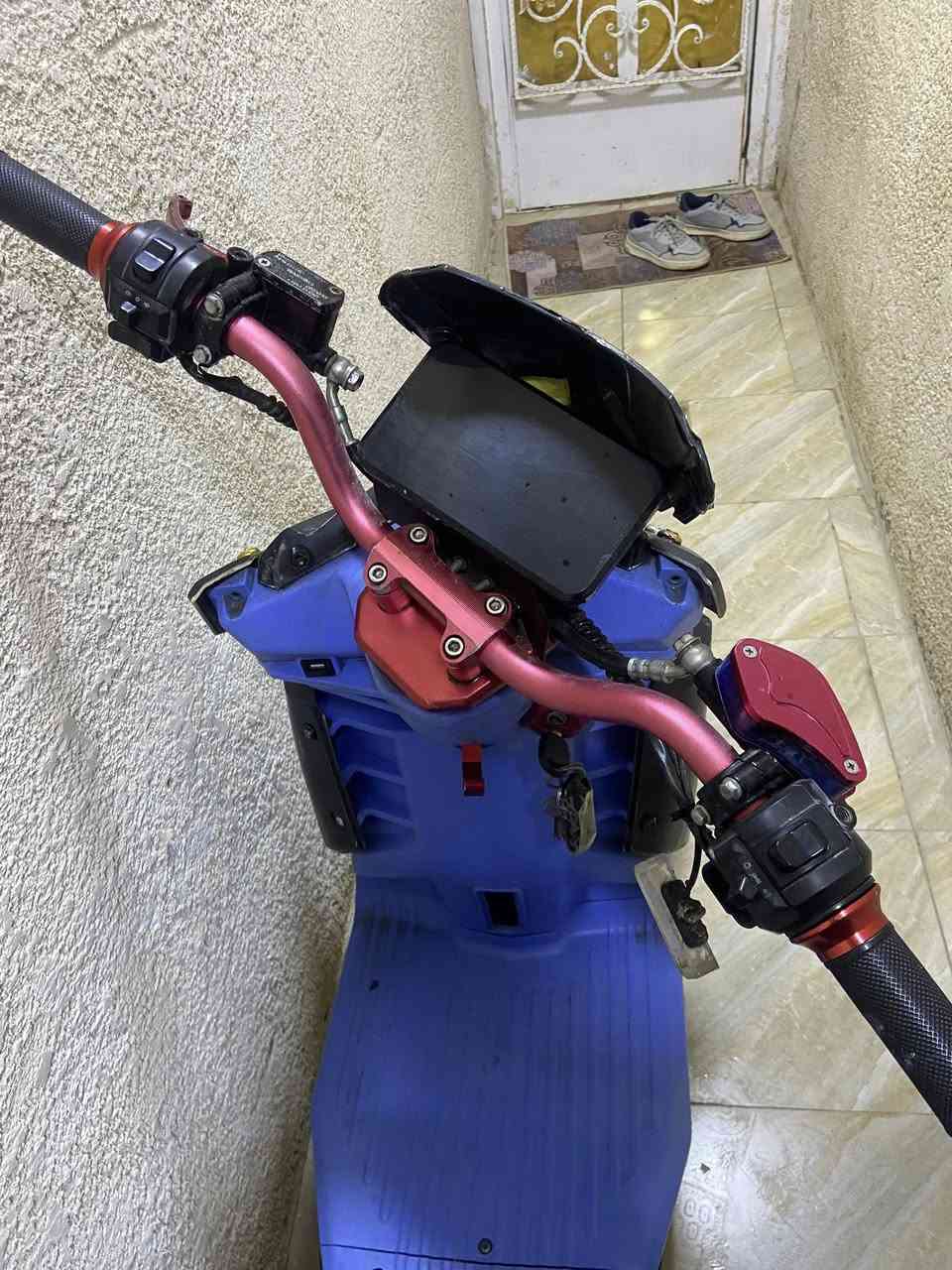 سلام عليك دراجة جبلي ملف١٢٠٠دراجة قوية وسريعة سرعة78سعر425بيها مجال حك جية عنوان شهداء بياع رقم***********
