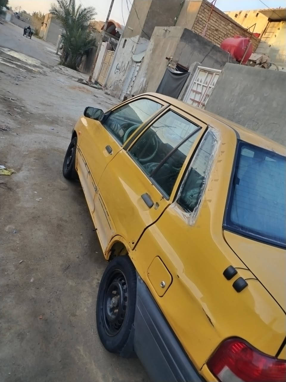 سياره سايبه موديل 12 امبدل جاملغ امامي سايق مصفره  *********** مكاني نجف سعر 20او بيه مجال
