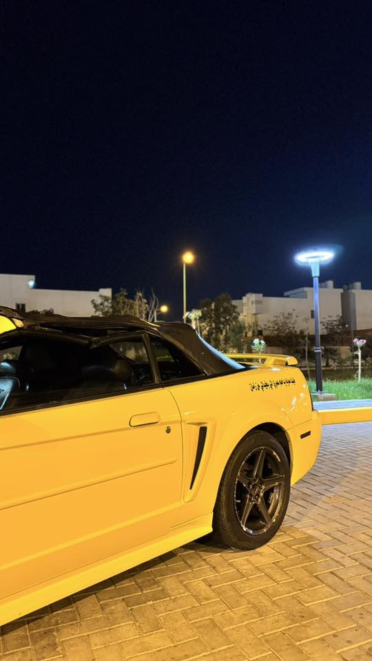 #النوادر_بس_يمنا ‼️ شبابيه وحلوه
فـورد موستنـك ( 2002 Speed ) 😈💜
الموديل : [ 2002 ]
المحرك : [ V6/3800 ] 🌪️
الگير : [ اوتوماتيك ]
الممشى : [ 15500 ]
اللون : [ اصفر  ] 🟡
الحالة : [ السيـارة وارد خليجي ]
[  السعر 55$ 📥 وبيها مجال ]

(ترهم مراوس ) @
رقان اربيل وسنويه شرط شغل100/100
(سياره دخول جديد أدوات) 
ساحب استماره تسجيل 
[ الـــــمـــواصــفـــــات ]
- شاشة كبيرة 
- كاميرا + كار بلي
- سستم سماعات 
- مقاعد جلد 
- مقاعد كهربائية 
[ الاضـــــــافــــــاات ]
- اوركـال LED أمامي وخلفي 
- ولف حماوة مشميتو ( أصلي ) 
- ويل نجمه +تخم تاير

الموقع : [ بصره ] 📍

للتواصل واتس اب او اتصال : [‭0773 837 7863‬ ]

#فورد #موستنك #gt #10_speed
خوان التعجبه هلا بي ال ما تعجبه لا يعلق  حتى ما يسمع شي ما يسر خاطره ارجع وكرر عبر المنشور ولله يرزق الجميع
