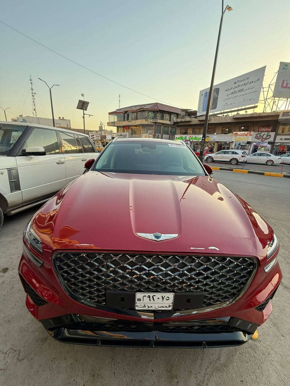 السلام عليكم جينسس gv70 موديل ٢٠٢٣ فول مواصفات رقم بغداد السعر ٣٢٠  رقم الهاتف ***********
