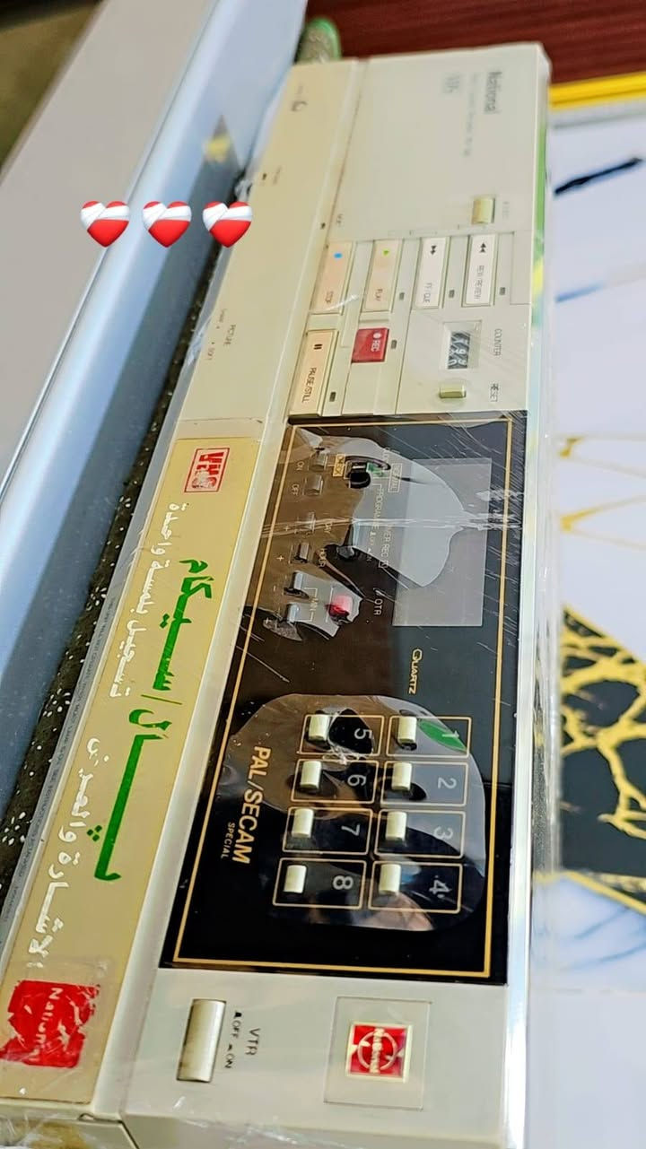 جهاز فيديو كاسيت فول نضافة بعدة لوك 
من شركة ناشيونل الشراكة الأصلية المعتمدة 
🤍للاستفسار تفضل خاص


**إذا كنت صاحب هذا الإعلان وتريد حذفه لأي سبب، رجاءا أرسل رسالة إلى الدعم الفني**