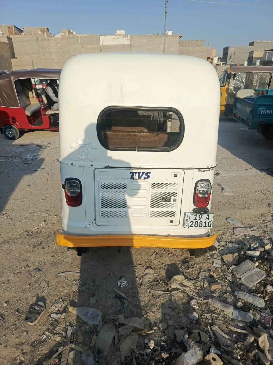 سلام عليكم TVS مكفوله من ضربه تكتك جاهزه من كلشي محرك مفتوح بس شرط لا تبخير ولا تنقيص سعر 5000 مكاني كربلاء رقم وسنويه بسمي   ***********
