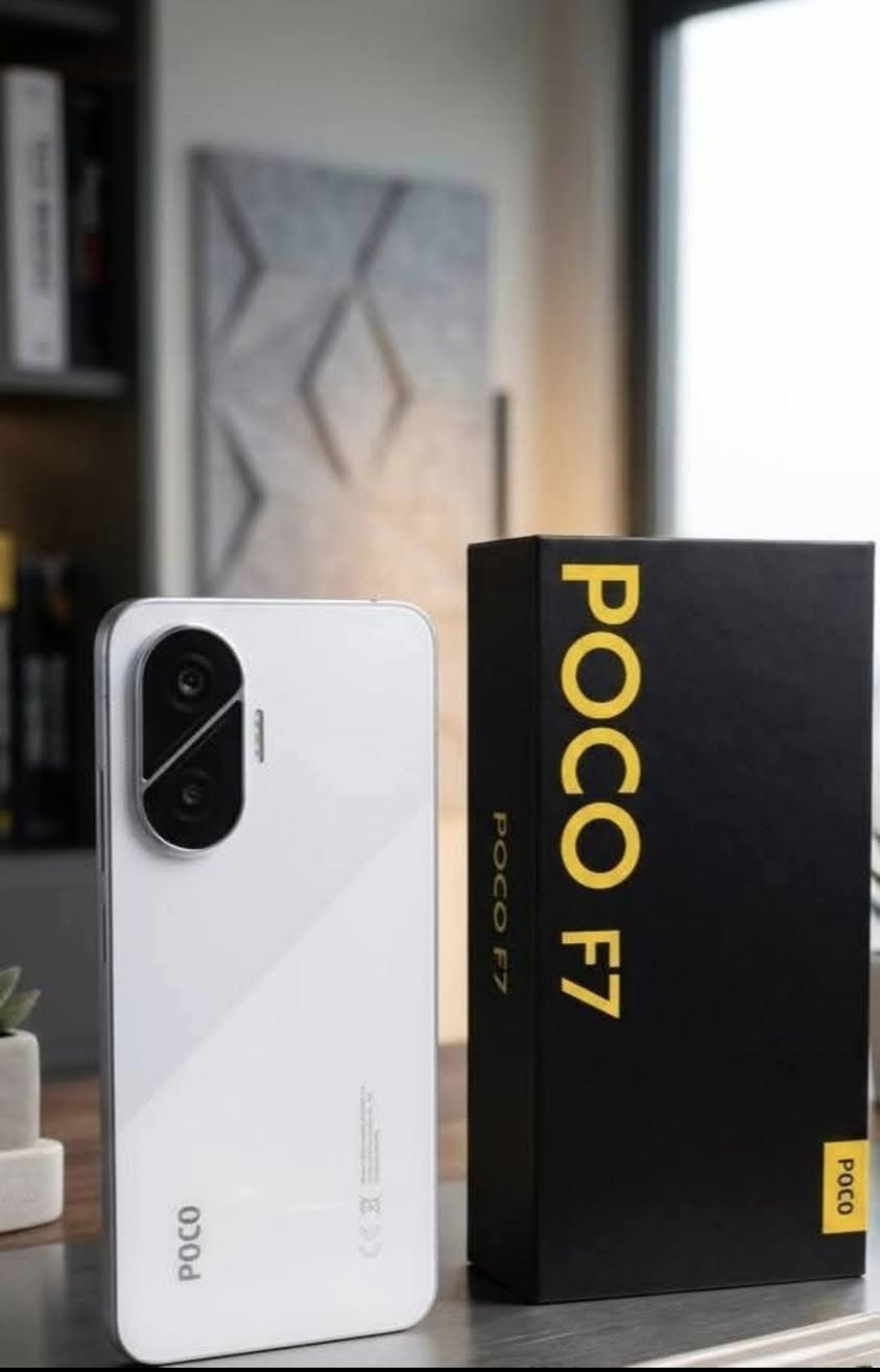 السلام عليكم
جهاز POCO F7 
ذاكره 256 
جهاز جديد بطاريته 100 مشحون 73 مره بعده ابلزكه الشركه جهاز جديد ابمعنه الكلمه اذا لكيت شخط يرجع الجهاز غراضه كامله 
شاحنه 90 واط 
صار تقريب شهرين من ماخذه أو اني جناي ايفون فه نضامه ماعرفه اشعندك امراوس اتفضل خاص 
السعر 480 بي مجال كلش قليل لان ولله جهاز جديد التواصل ***********
