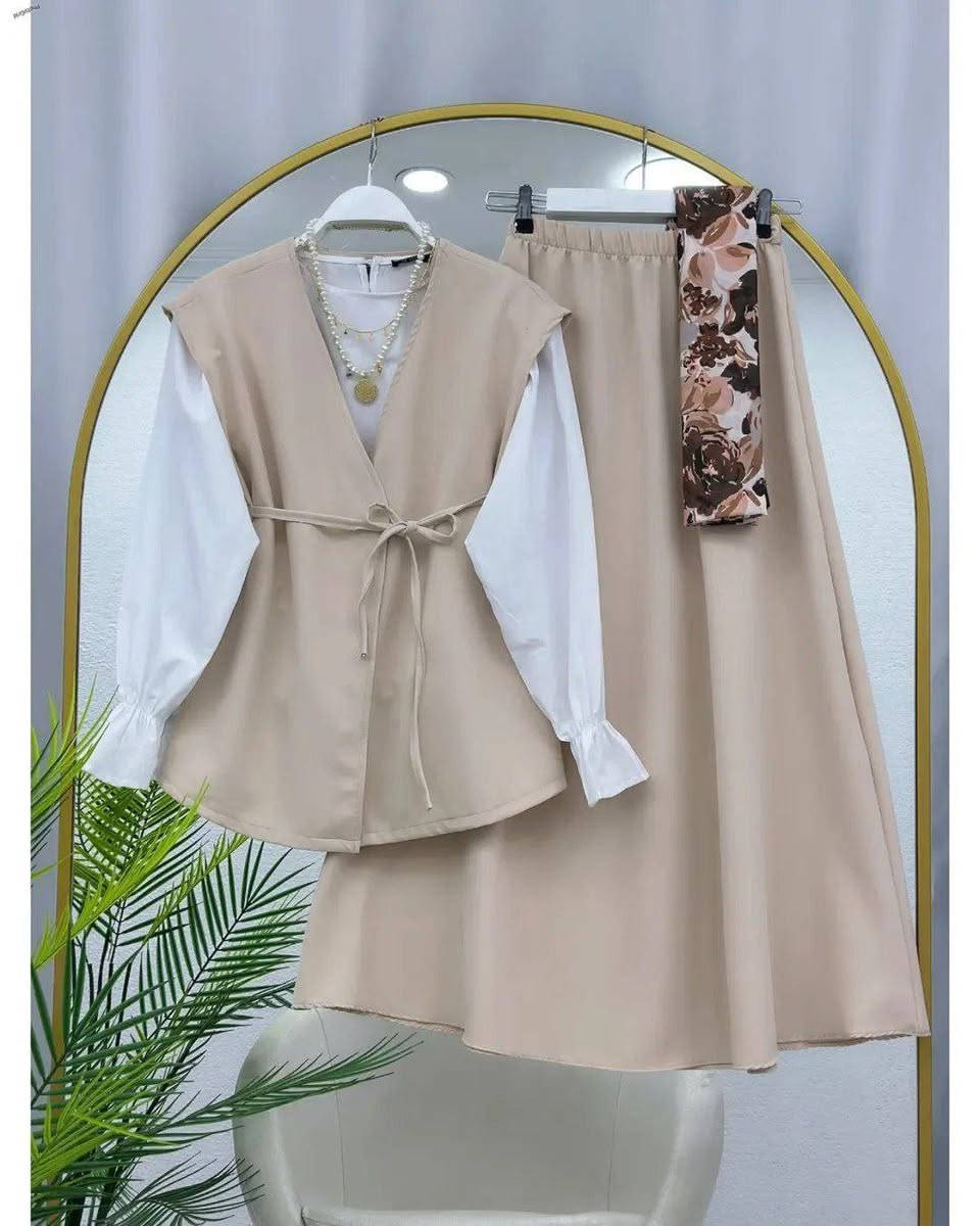 تألقي بإطلالة ناعمة وأنثوية مع هذا الطقم المميز 
ترند الموسم
#جملة_ومفرد 
طقم نسائي
متكون من 3 قطع 
تنوره + قميص +يلك 
قياسات من 38 الى 52 
نوع الخامه دابل 🇹🇷🇹🇷🇹🇷
🚕 يوجد خدمة توصيل لجميع محافظات العراق


**إذا كنت صاحب هذا الإعلان وتريد حذفه لأي سبب، رجاءا أرسل رسالة إلى الدعم الفني**